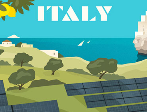 De geïnstalleerde capaciteit voor zonne-energie in Italië bereikte in de eerste helft van 2023 2,3 GW