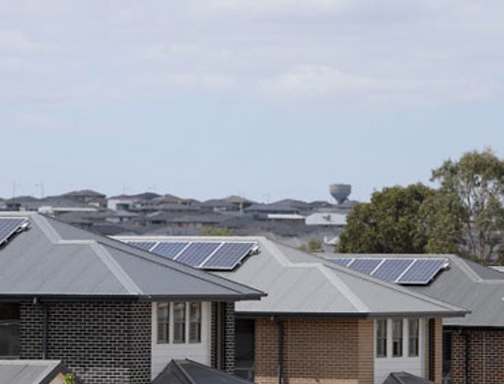 Australische zonne-installaties op het dak zijn gemiddeld meer dan 9 kW