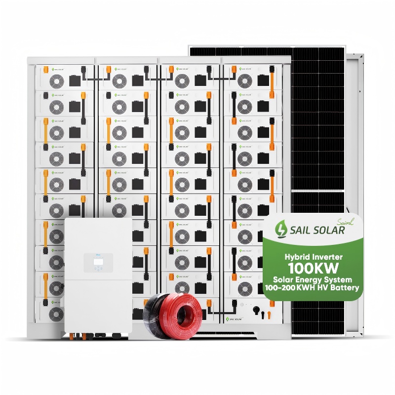 SAIL SOLAR's Solar Hybrid Grid-zonnesysteemoplossingen voor industrieel en commercieel