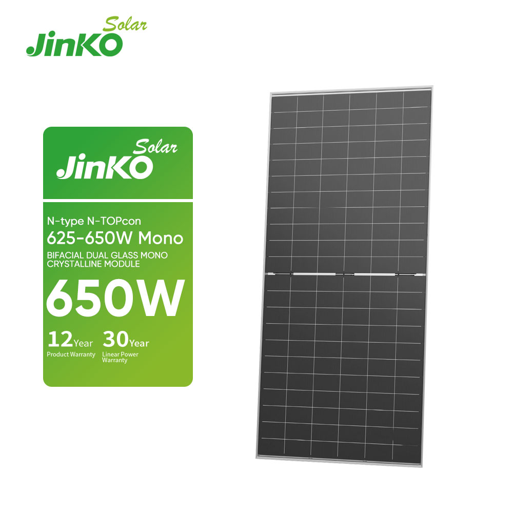 Jinko P-type serie 415Wp 410Wp 405Wp Mono halve cel 450Wp 460Wp 470Wp Bifaciaal zonnepaneel PV-module 550Wp 545Wp 540Wp