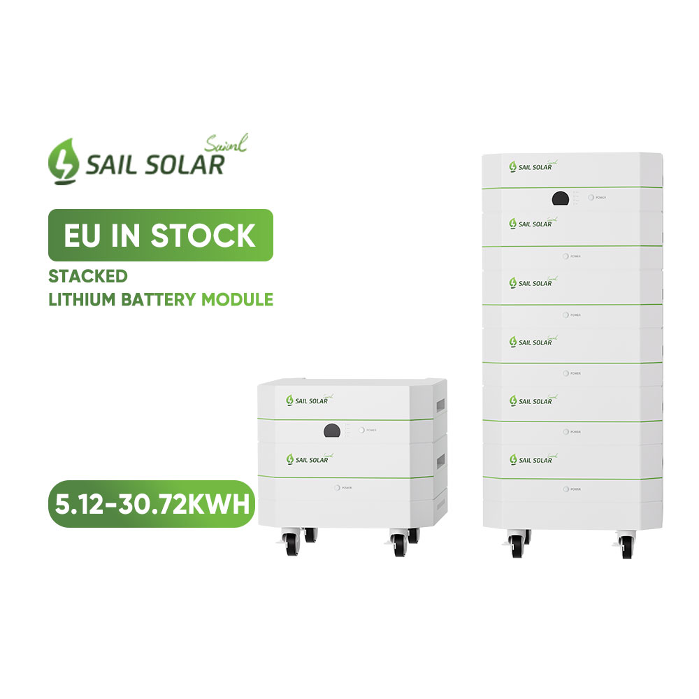 SAIL SOLAR 51,2V stapelbare lithiumbatterij 100Ah / 200Ah / 300Ah / 400Ah / 500Ah / 600Ah