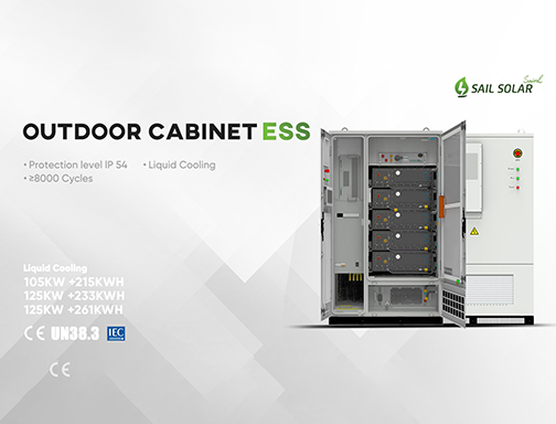 Sail Solar introduceert een nieuwe generatie intelligente vloeistofgekoelde kasten van 261 kWh, waarmee energieopslag voor de industrie en het bedrijfsleven opnieuw wordt gedefinieerd.